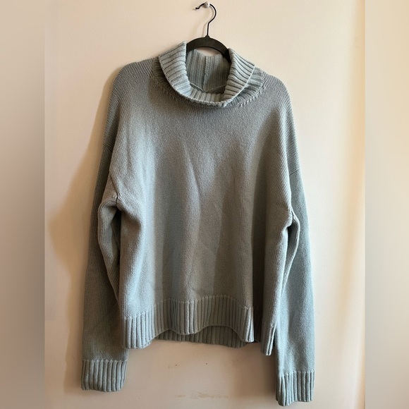 Jil Sander roll-neck loose-fit jumper CASHMERE Sweater Size 40 - Picture 5 of 14